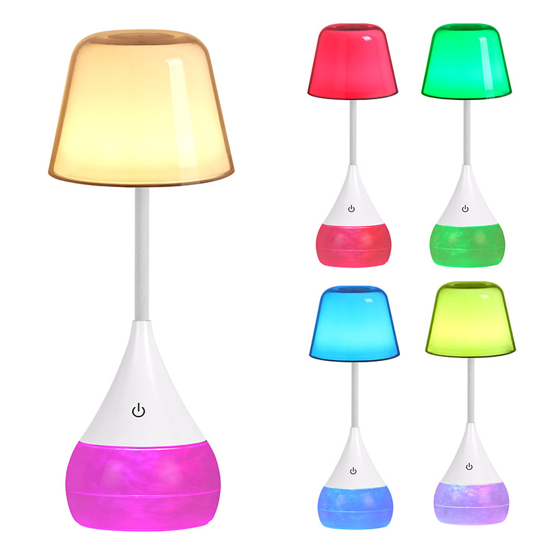 مصباح مكتب LED الأناقة والابتكار مع شكل RGB