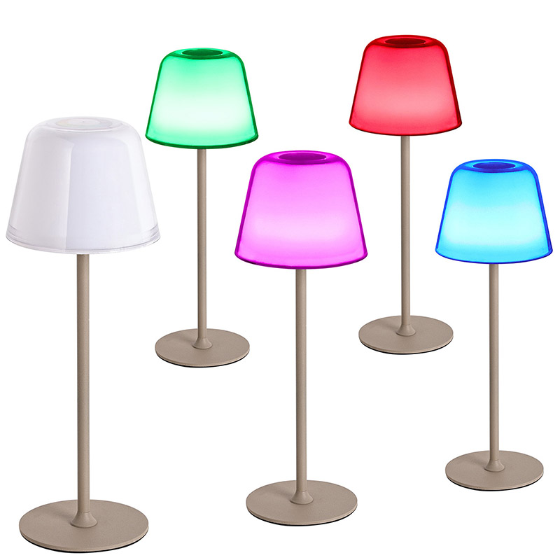 مصباح مكتب LED مع ظل الفطر RGB