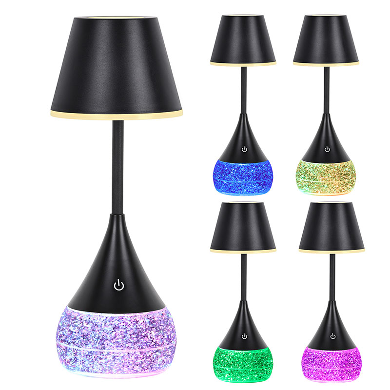 مصباح مكتب LED الأساسي السائل مع شكل معدني
