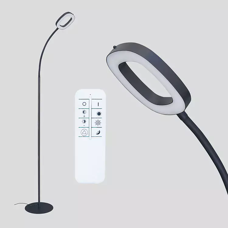 مصباح أرضي معدني LED