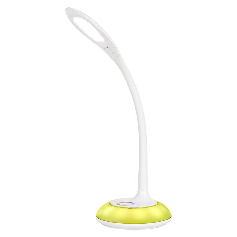 مصباح مكتب LED الحديث مع قاعدة RGB