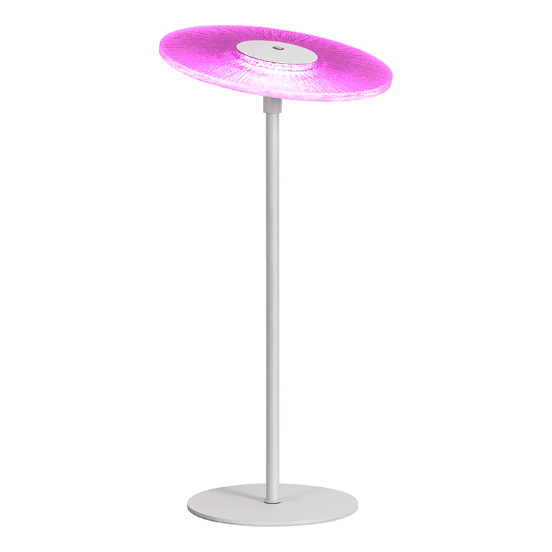 مصباح طاولة LED حديث مع غطاء RGB