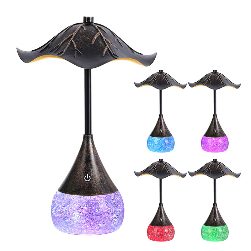 RETOR LED مصباح مكتب مع قاعدة بريق RGB