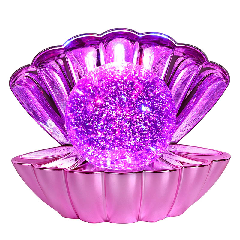 مصباح شل RGB مع سائل لامع